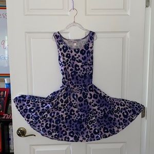 Justice Leopard Purple Dress 💜🐆